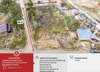 Земельный участок на продажу, 21.4 сот., поселок Новое Токсово