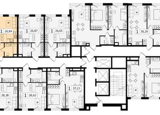 Продажа 1-ком. квартиры, 26.84 м2, Москва, улица Зорге, 9, ЖК Зорге 9