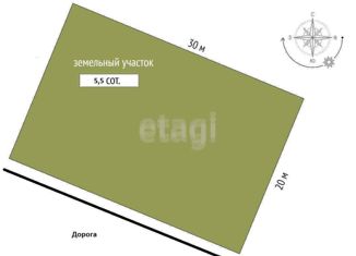 Участок на продажу, 5.6 сот., садоводческое товарищество Домостроитель, садоводческое товарищество Домостроитель, 285А