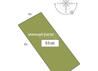 Земельный участок на продажу, 8 сот., массив Кискелово