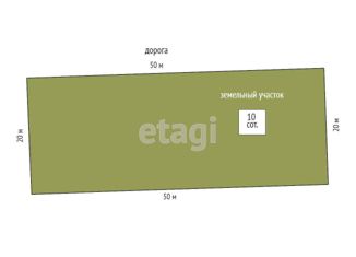 Продам участок, 10 сот., село Первомайское