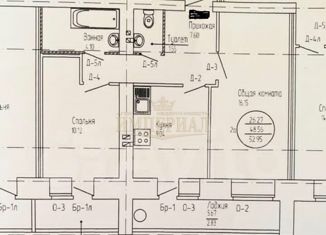 Продажа 2-ком. квартиры, 53 м2, Йошкар-Ола, ЖК Мирный