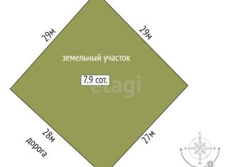 Участок на продажу, 7.9 сот., Урожайновское сельское поселение