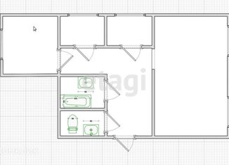 Продажа трехкомнатной квартиры, 95 м2, Костромская область, Дубравная улица, 20Г