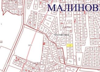 Продается участок, 12 сот., поселок Малиновка, Центральная улица