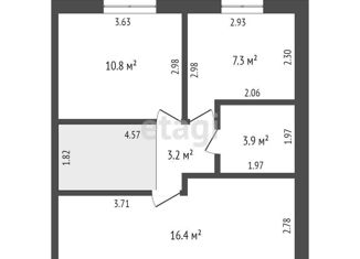 Продаю таунхаус, 95.5 м2, хутор Ленинаван, улица Толстого
