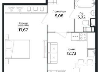 Продажа 1-ком. квартиры, 38.7 м2, Сертолово