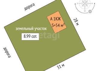 Дом на продажу, 54 м2, Тюменская область, Северная улица