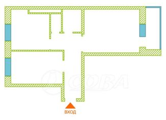 Продаю 2-ком. квартиру, 54 м2, Тюмень, Арктическая улица, 7к1, Калининский округ