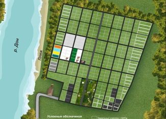 Продажа участка, 6 сот., станица Багаевская, Береговая улица, 120