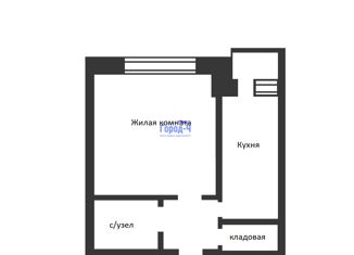 Продажа 1-ком. квартиры, 32 м2, Чувашия, проспект Мира, 70