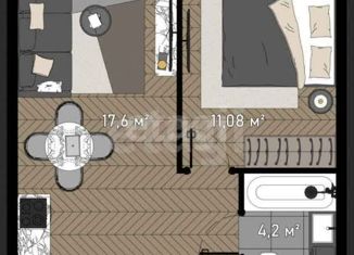 2-ком. квартира на продажу, 37 м2, Москва, улица Зорге, 9, ЖК Зорге 9