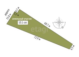 Продам дом, 30 м2, село Борки, Школьный переулок