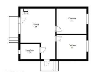 Дом на продажу, 45 м2, поселок Южный, Белореченский переулок, 1к1