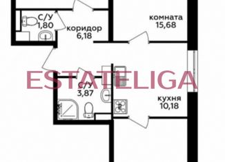 3-ком. квартира на продажу, 65 м2, поселение Филимонковское, ЖК Цветочные Поляны, квартал № 165, 5