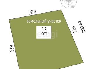 Продам земельный участок, 5.2 сот., Челябинск, Ленинский район