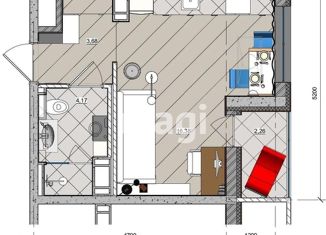 Продаю квартиру студию, 25.4 м2, Кудрово, Солнечная улица, 12, ЖК Айди Кудрово 2