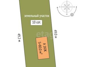 Продажа дома, 80 м2, деревня Елань, Васильковая улица