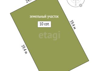 Продается участок, 10 сот., деревня Малиновка, Центральный переулок