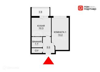 Продажа 1-комнатной квартиры, 34.3 м2, посёлок Парголово, Заречная улица, 13к1, ЖК На Заречной