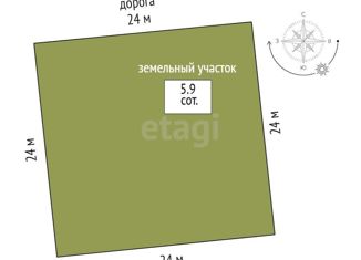 Продается дом, 67.24 м2, посёлок городского типа Богандинский, Привокзальная улица