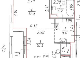 Продается 1-комнатная квартира, 33 м2, Санкт-Петербург, Измайловский бульвар, 11, ЖК Галактика