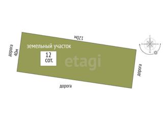 Продам земельный участок, 12 сот., Чистенское сельское поселение