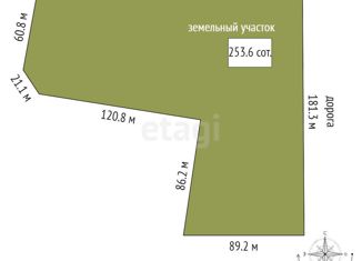 Продается земельный участок, 253.6 сот., Мирновское сельское поселение