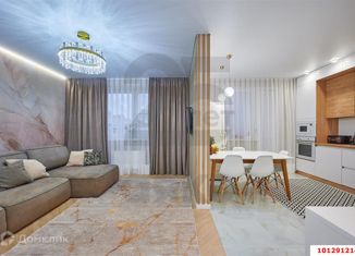 Продается 3-ком. квартира, 83 м2, Краснодар, улица Автолюбителей, 1Г, ЖК Стрижи