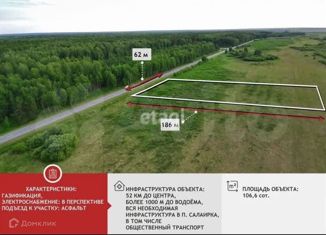 Продаю земельный участок, 106.6 сот., село Салаирка