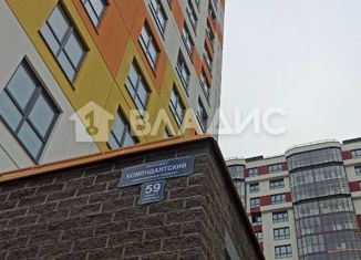 Двухкомнатная квартира на продажу, 56.7 м2, Санкт-Петербург, Комендантский проспект, 59к2, ЖК Новая Каменка