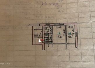 Продается двухкомнатная квартира, 35 м2, Орёл, улица Андреева, 3