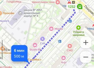 Однокомнатная квартира на продажу, 37 м2, Москва, ЖК Некрасовка-Парк, улица Ухтомского Ополчения, 4