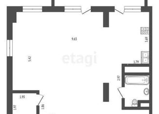 Продам 2-комнатную квартиру, 70 м2, Самара, улица Советской Армии, 238А, ЖК Современник