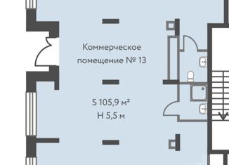 Продается офис, 105.9 м2, Пермь, улица Космонавта Леонова, 38, Индустриальный район