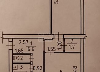 Продам 2-ком. квартиру, 44.6 м2, Ижевск, улица имени Татьяны Барамзиной, 54, Восточный жилой район