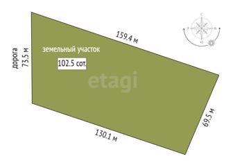 Участок на продажу, 102.5 сот., Перовское сельское поселение