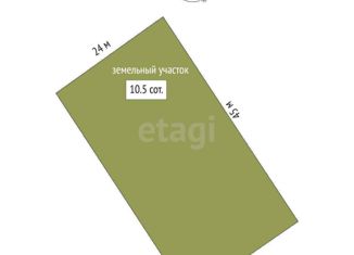 Продаю земельный участок, 10.5 сот., село Ключи, Крымская улица