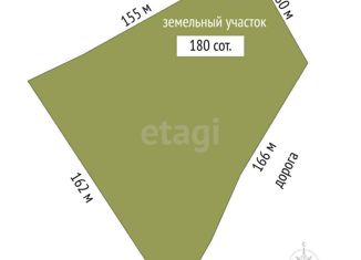 Продам участок, 180.2 сот., Скалистовское сельское поселение