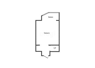 Продажа квартиры студии, 20.9 м2, Краснодар, улица Генерала Петрова, 27, ЖК Прованс