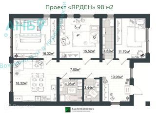 Продажа дома, 100 м2, село Верх-Тула, Садовая улица, 4