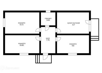 Продается дом, 58.38 м2, поселок Южный, Туапсинская улица