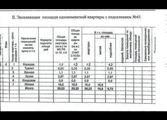 Продажа 1-комнатной квартиры, 26 м2, Альметьевск, улица Гафиатуллина, 1