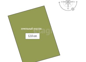 Продам земельный участок, 12 сот., городской посёлок Фёдоровское, 4-я Заречная улица, 22