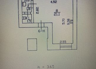 Квартира на продажу студия, 25 м2, Санкт-Петербург, набережная Макарова, 34, метро Василеостровская
