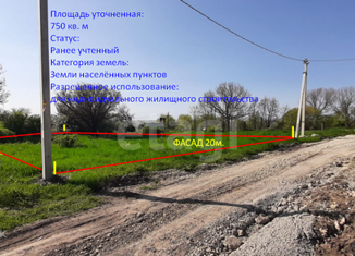 Продам участок, 7.5 сот., поселок Капустин