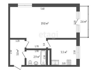 Продается однокомнатная квартира, 30 м2, Самара, улица Дзержинского, 36, Железнодорожный район