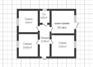 Продам дом, 86.5 м2, станица Калининская