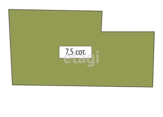 Продается участок, 7.5 сот., село Горный Щит, Красная улица, 1В/10