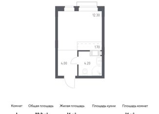 Продаю квартиру студию, 22.2 м2, поселение Рязановское, жилой комплекс Алхимово, к3.1
